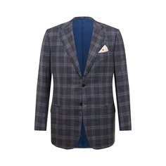 Пиджак из кашемира и шелка Kiton