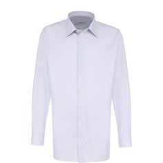 Хлопковая сорочка с воротником кент Brioni