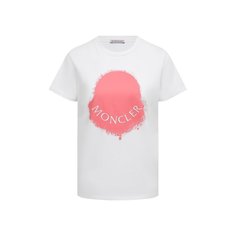 Хлопковая футболка Moncler
