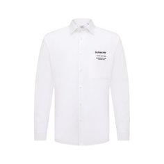 Хлопковая рубашка Burberry