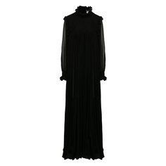 Шелковое платье Saint Laurent