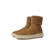 Замшевые ботинки Santoni