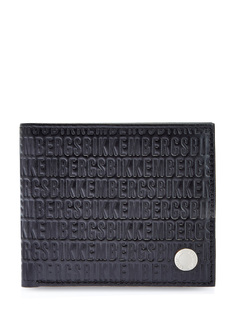 Складное кожаное портмоне из линии All Over Bikkembergs
