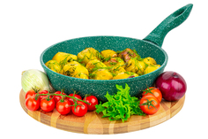 Сковорода универсальная Elan Gallery Гармония вкуса 22 см черный 120632