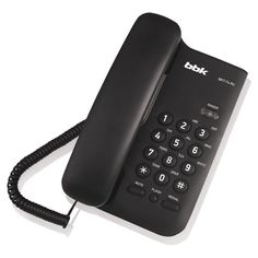 Домашний телефон BBK BKT-74 черный
