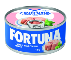 Филе тунца Fortuna в собственном соку 185 г Фортуна
