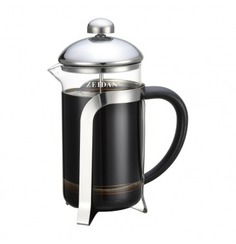 Френч-пресс Z-4141 600мл, стекло, нерж Zeidan