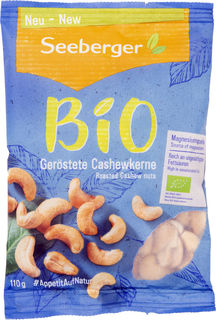 Кешью Seeberger BiO жареный 110г
