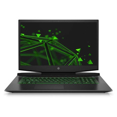 Игровой ноутбук HP Omen Pavilion Gaming 17-cd2058ur 4E1M6EA Black/Green