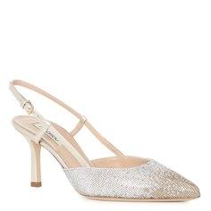 Туфли женские Ninalilou 321231 T7 серебристые 37 EU