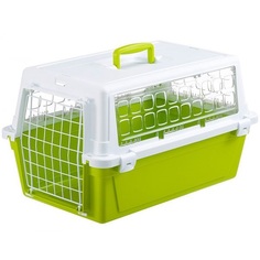 Переноска Ferplast ATLAS TRENDY EL 20 37x58x32см 0136106055 зеленый