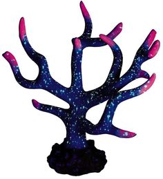 Декорация для аквариума GLOFISH Коралл с GLO-эффектом, пластик