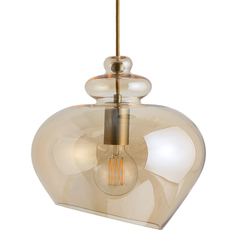 Лампа подвесная Grace, 31,5хØ30 см, стекло, шампань Frandsen