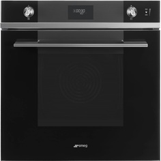 Встраиваемый электрический духовой шкаф Smeg SOP6101S2N Black