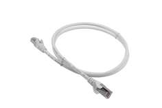 Патч-корд LANMASTER LSZH FTP кат.5e, 0.5 м, серый