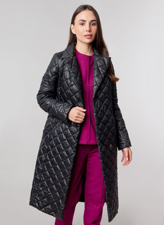 Пальто женское GallaLady 60038 черное 50 RU