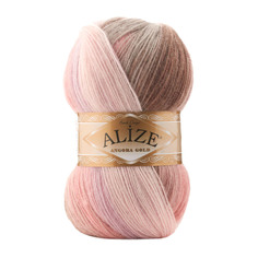 Пряжа ALIZE Angora Gold Batik 100г, 550м, акрил, шерсть ТУ, 6297, 5 мотков
