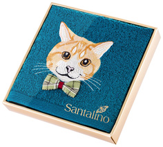 Банное полотенце, полотенце универсальное Santalino зеленый