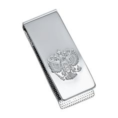 Зажим для денег мужской Аргента 207ЗЖ10801 серебристый
