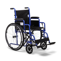 Кресло-коляска инвалидная Армед H 035 (46 см, пневмо) складная механическая медицинская