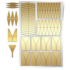 Трафарет для дизайна ногтей Trafaretto Клинки