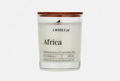 Свеча ароматическая с деревянным фитилем Candle ME