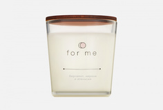 Ароматическая свеча с деревянным фитилем FOR ME Candle