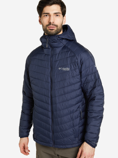 Куртка утепленная мужская Columbia Snow Country Hooded Jacket, Синий, размер 46