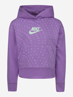 Худи для девочек Nike Sport Essentials, Фиолетовый, размер 104