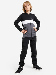Костюм для мальчиков FILA, Черный, размер 128