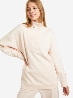 Свитшот женский FILA, Бежевый, размер 42-44