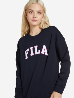 Свитшот женский FILA, Синий, размер 42-44