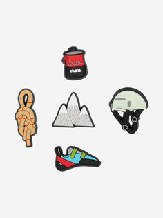 Украшение для обуви Crocs Rock Climbing 5 Pack, Мультицвет, размер Без размера