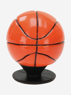 Украшение для обуви Crocs Jibbitz 3D Basket Ball, Оранжевый, размер Без размера
