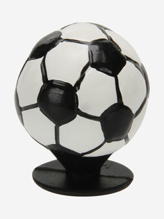 Украшение для обуви Crocs Jibbitz 3D Soccer Ball, Черный, размер Без размера