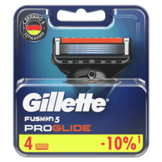 Сменные кассеты Gillette Fusion5 ProGlide 4 шт