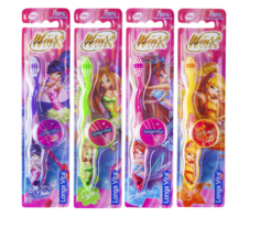 Детская зубная классическая щетка Longa Vita Winx, в ассортименте
