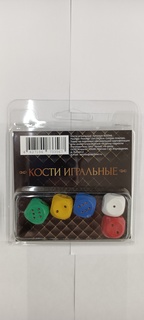 Настольная игра Кости для покера 5 шт No Brand