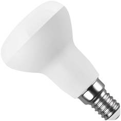 Лампочка светодиодная АШАН Красная птица Е14 7 Вт холодный свет спот матовый