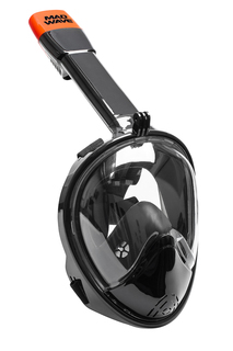 Маска для снорклинга Mad Wave Full Face L/XL черный