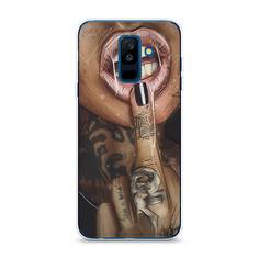 Чехол Awog "Девушка с татуировками" для Samsung Galaxy A6 +