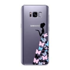 Чехол Awog "Платье из бабочек" для Samsung Galaxy S8 +