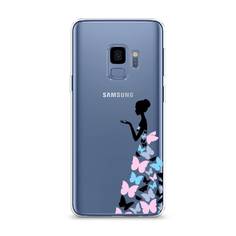 Чехол Awog "Платье из бабочек" для Samsung Galaxy S9