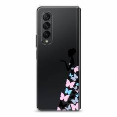 Чехол Awog "Платье из бабочек" для Samsung Galaxy Z Fold 3
