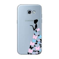 Чехол Awog "Платье из бабочек" для Samsung Galaxy A3 2017