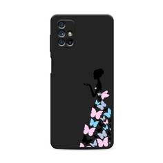 Чехол Awog "Платье из бабочек" для Samsung Galaxy M31s