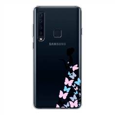 Чехол Awog "Платье из бабочек" для Samsung Galaxy A9 2018