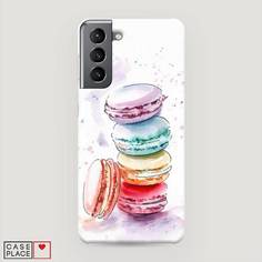 Чехол Awog "Пирамидка макарони 2" для Samsung Galaxy S21
