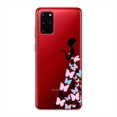 Чехол Awog "Платье из бабочек" для Samsung Galaxy S20 +