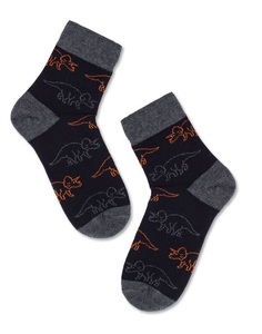 Носки детские Брестские School 3081 536 хлопок-полиамид темно-синие р 19-20